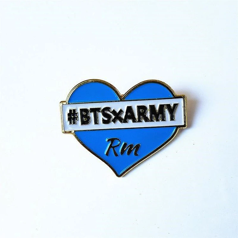 K-pop BTS Bulletproof Youth League enamel pins For Souvenir