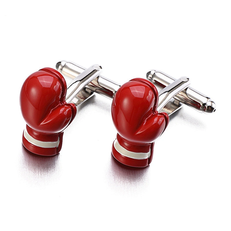 New fashion Classical Mens metal boxing gloves cufflinks