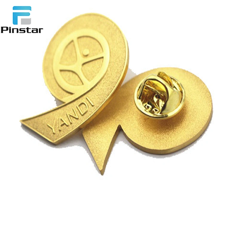 Metal crafts lapel pin badge custom bullion badge