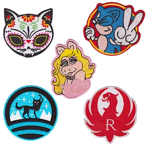 Unique bulk cartoon iron on embroidery patch