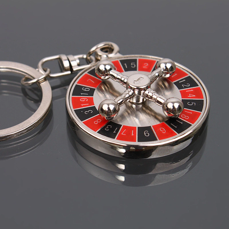 Customized 3D airplane metal key chain for wholesale