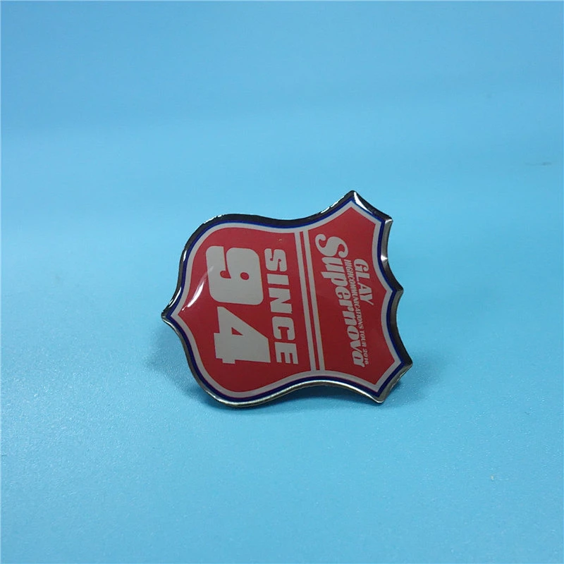 Factory Making Cheap Promotional Gift Custom Design Football Club Offset Print Pin Badge