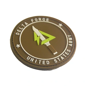 3D Custom Logo Delta Force Military Custom PVC Patch