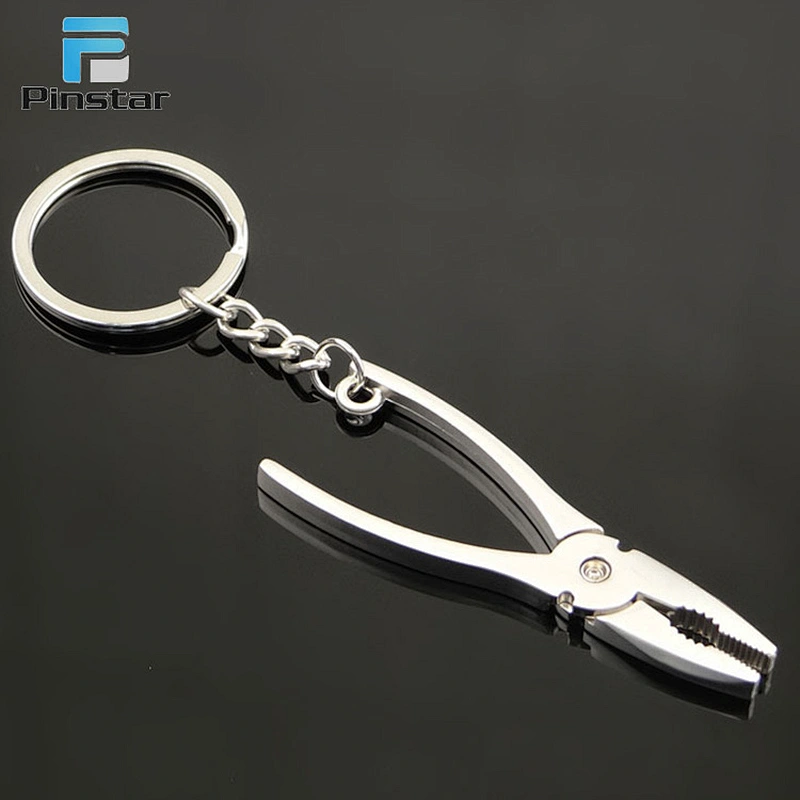 Good manufacturer custom blank diy tool keyring keychain in china