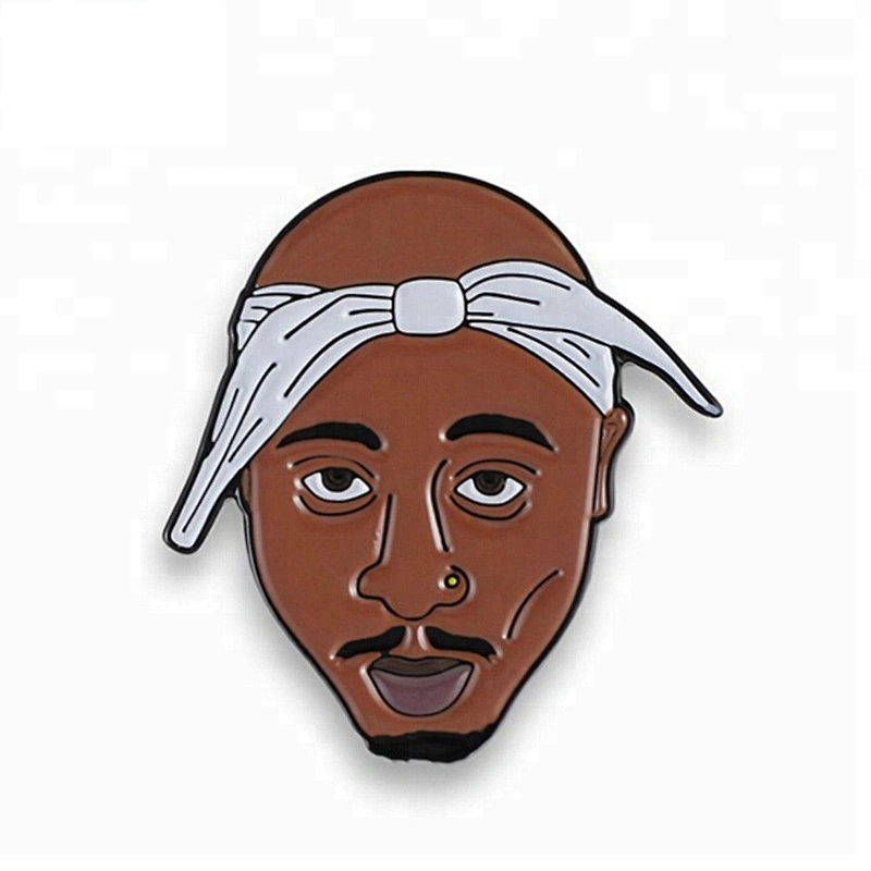 Custom made 3d metal character logo lapel pin badge