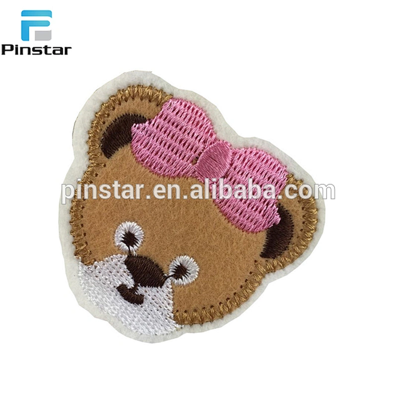 factory manufacture eye design custom embroidery patch