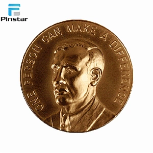High level quality coins Factory custom gold plated tungsten coin