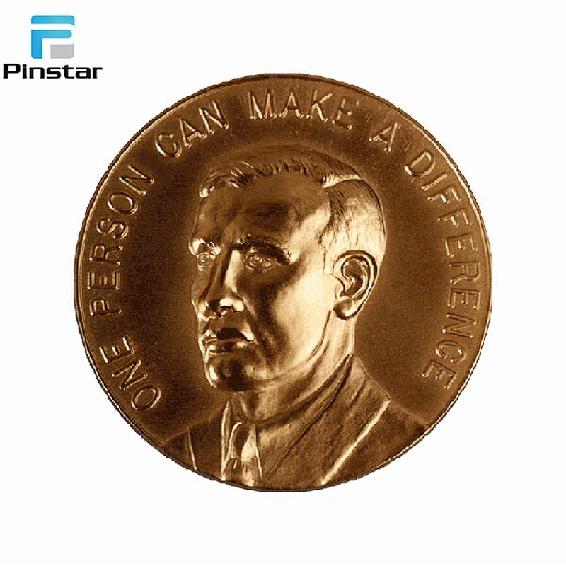 High level quality coins Factory custom gold plated tungsten coin