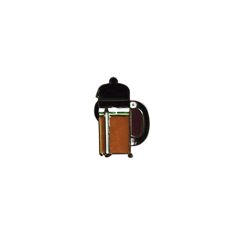 Kunshan Pinstar Vintage Coffee Brooch Wholesale Custom Lapel Pins