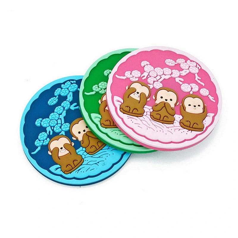 High quality Promotional Custom lovely monkeys 3D Fridge Magnet