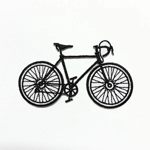 2018 Wholesale bike customized new design embroidery patches