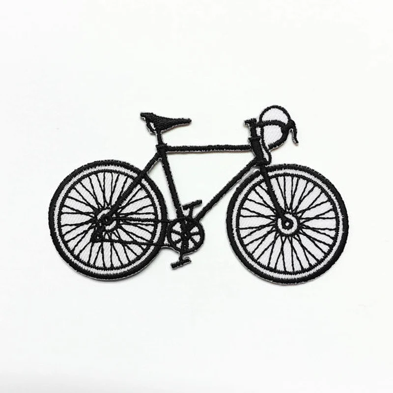 2018 Wholesale bike customized new design embroidery patches