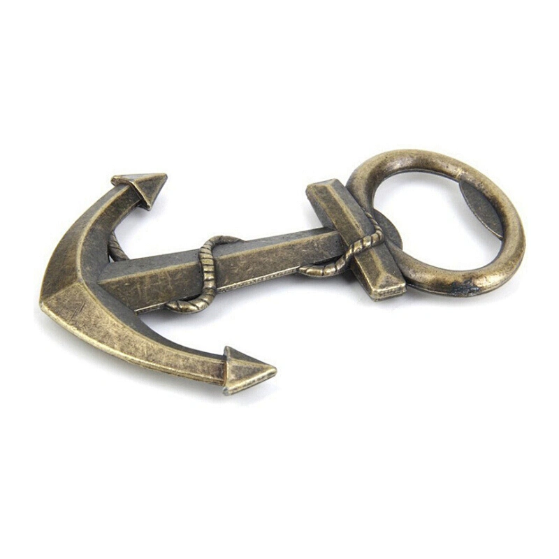 Wholesale vintage cheap antique metal anchor bottle opener
