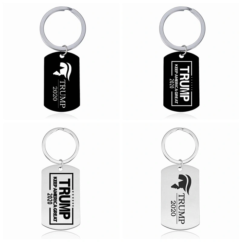 Keep America Great Trump Stainless Steel Metal Keychain Tags