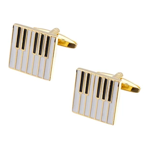 Beautiful Wedding decoration piano Cufflinks for Men