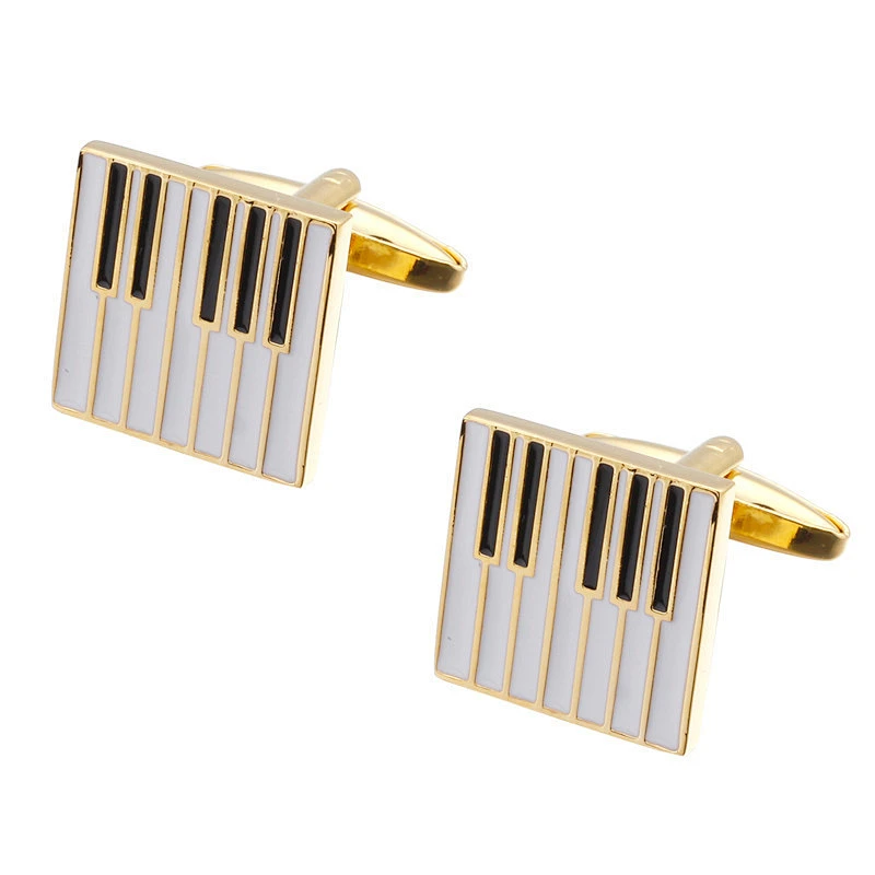 Beautiful Wedding decoration piano Cufflinks for Men