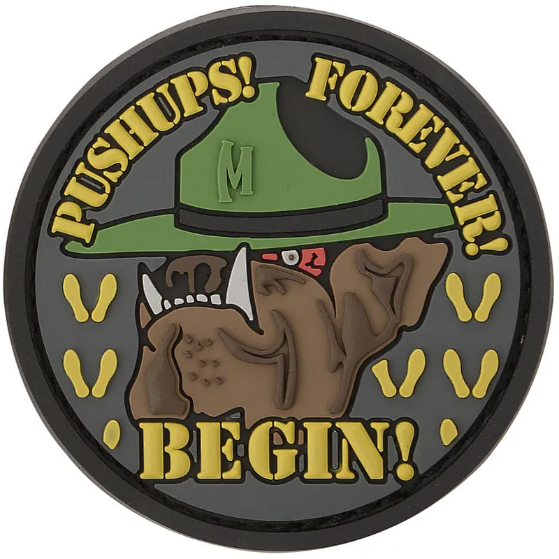 Different styles customized high quality military soft rubber pvc patch