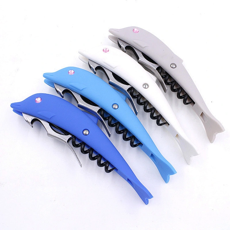 Wholesale cheap dolphin shape wine bottle opener