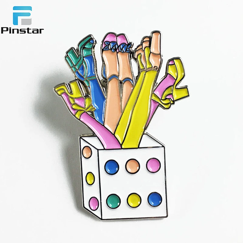Wholesale Custom Soft Enamel Sport Shoes Lapel Pin Badge Manufacture