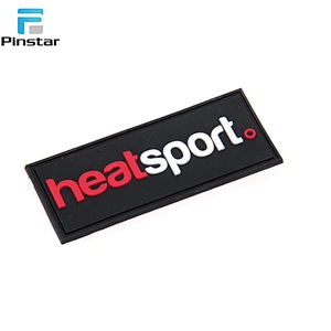 Manufacture patches Wholesale rubber badge Custom rubber patch fabric