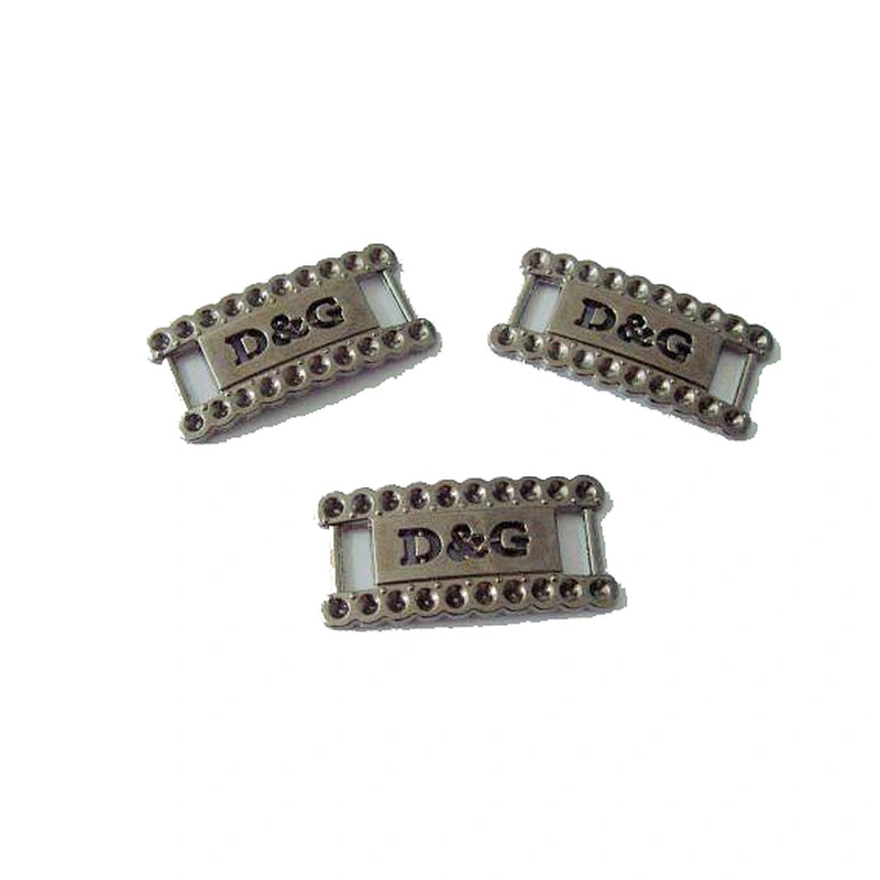 Chian metal tag factory custom metal logo tag