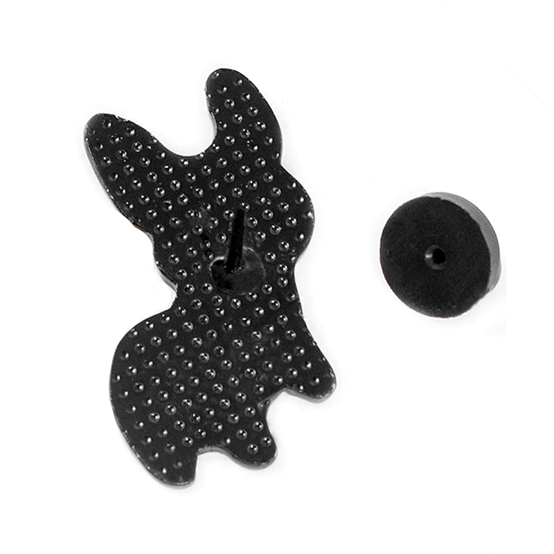 Wholesale In Stock Pet Animal Characters Badge Cute Dog Back Ass Enamel Metal Lapel Pin