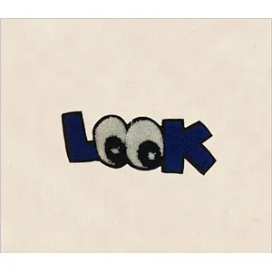 Bulk letter towel  embroidery patches