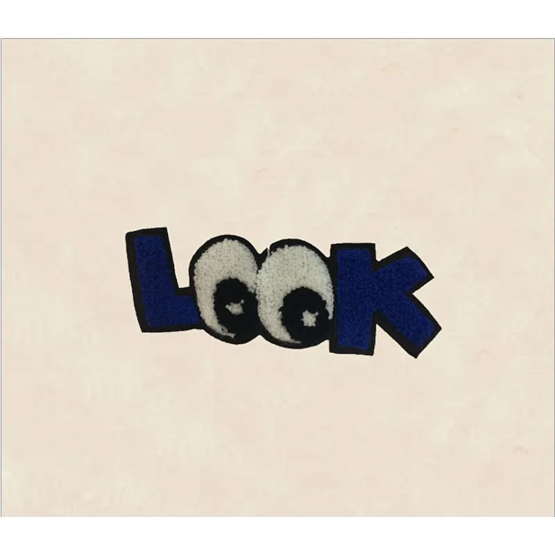 Bulk letter towel  embroidery patches