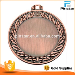 Die Casting Metal Antique Copper Blank Cheap Sports Medals