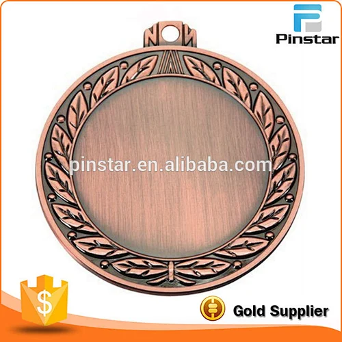 Die Casting Metal Antique Copper Blank Cheap Sports Medals