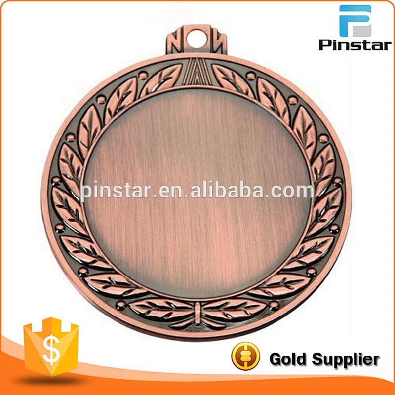 Die Casting Metal Antique Copper Blank Cheap Sports Medals