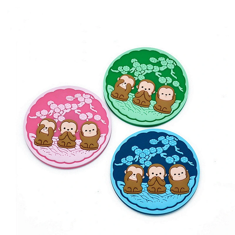 High quality Promotional Custom lovely monkeys 3D Fridge Magnet