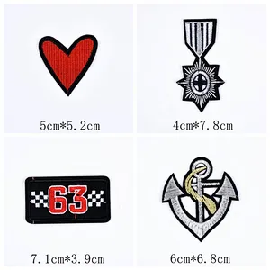 different Custom Embroidery Patches For T-shirts