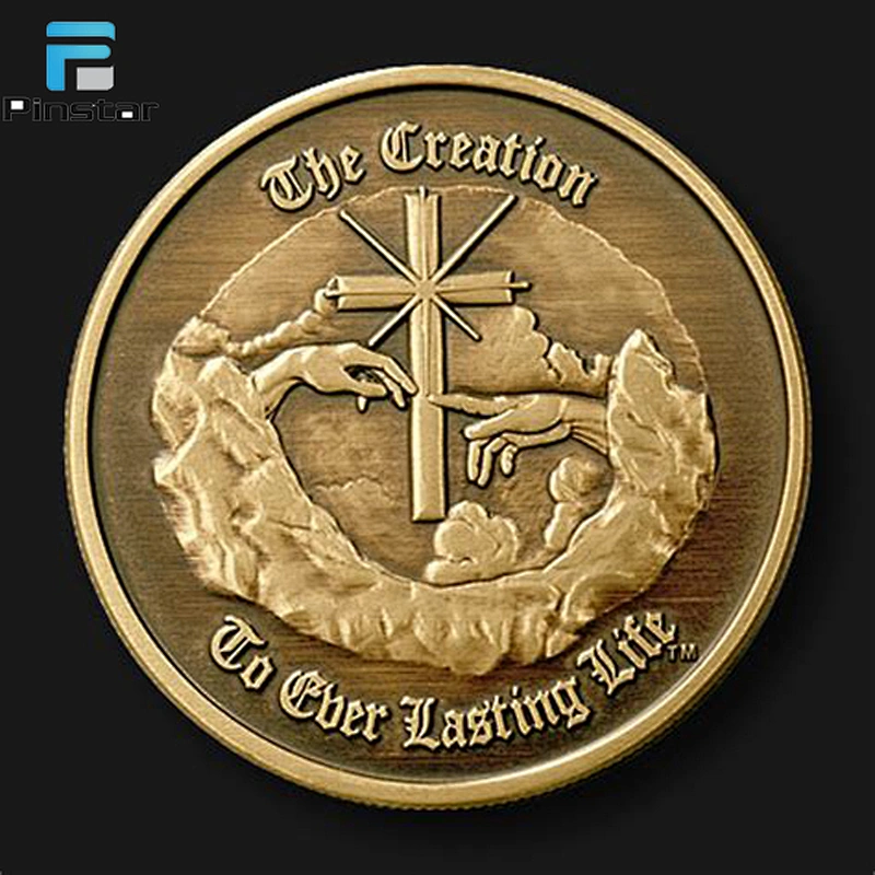 Manufacture metal crafts Factory custom religious coins