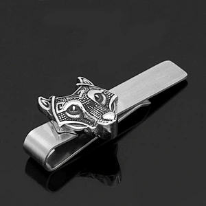 China manufacturers wholesale blank cheap gold metal custom logo men tie bar clips with packaging box