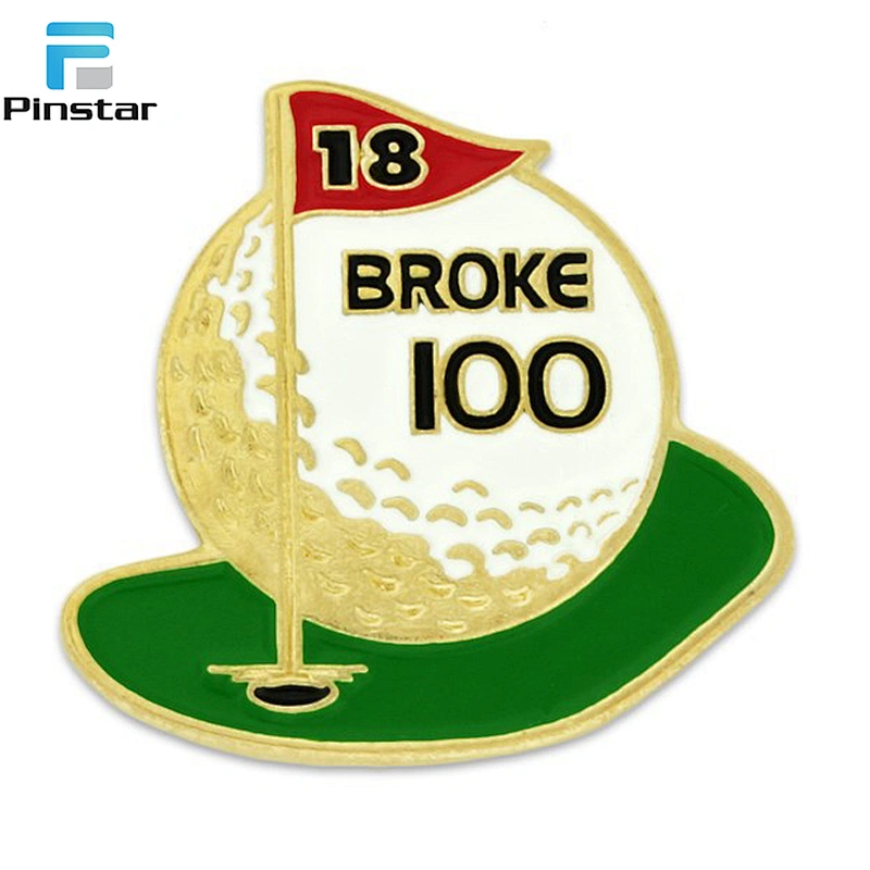 China factory price custom golf sports lapel pins