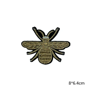 Wholesale In Stock No Minimum Custom Embroidery Anime Insect Iron On Patches