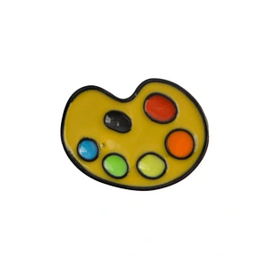 Custom Palette Pin Strip Brush Enamel Pin