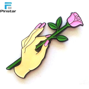 Wholesale Custom Metal Christian Praying Hands Shaped Lapel Pins