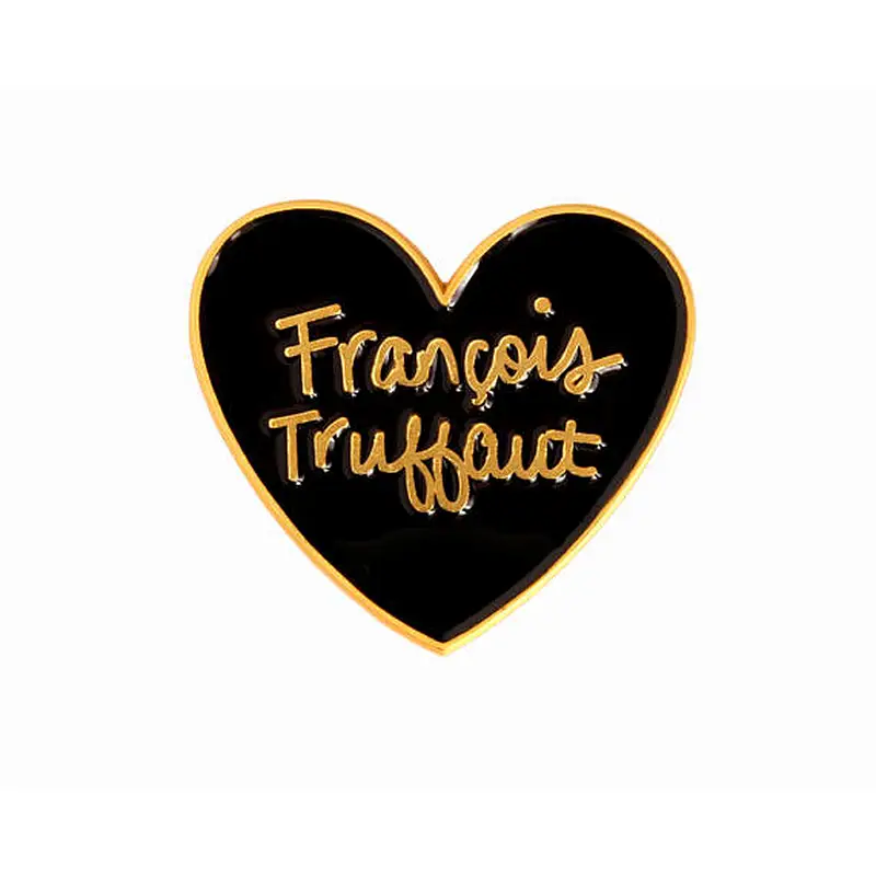 Soft enamel pin custom heart shape bulk fashion design lapel pins