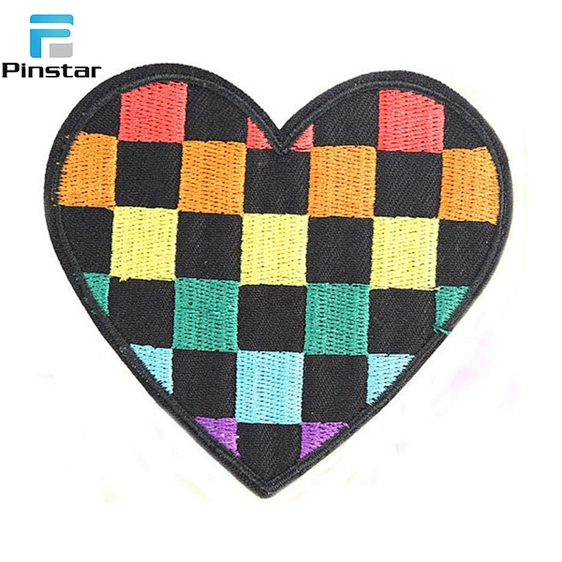 China factory wholesale sew on patch custom towelling embroidery patch letters