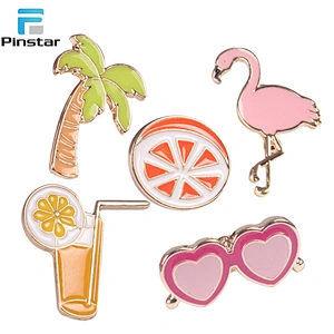 China manufacturers Custom hard Enamel summer Lapel Pin