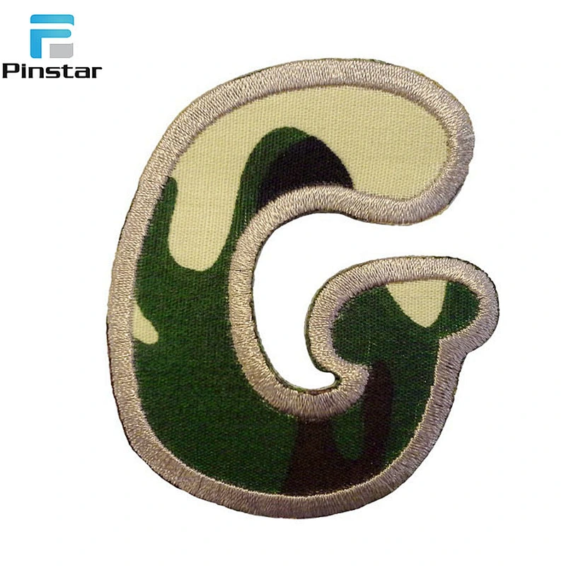 Custom Camouflage Letter Patches For Clothing