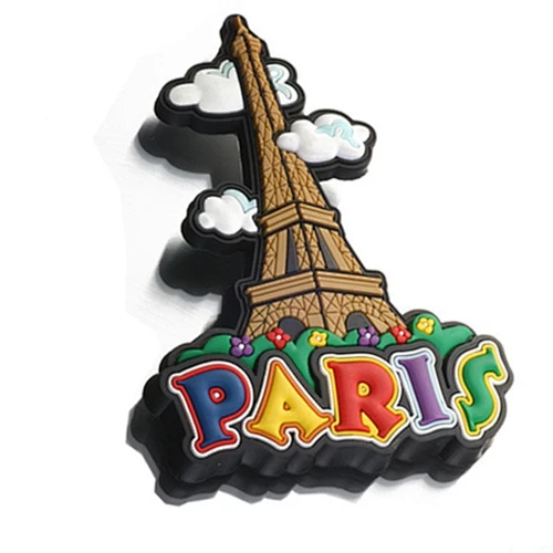 Cheap Custom PVC 3D colorful cartoon bulk fridge magnet