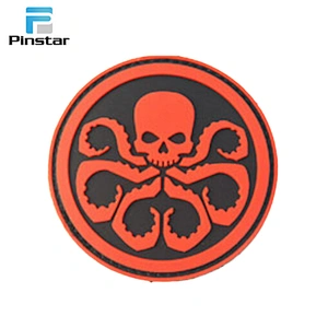 Various styles no minimum custom medical red cross symbol pvc patches