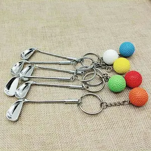 Wholesale Creative Golf Keychain Bag Pendant Golf Sports Activities Gift
