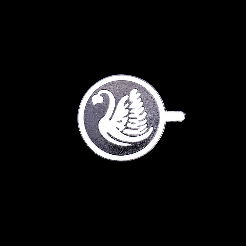 Custom Coffee Cup Coffee Bean Enamel Lapel Pin