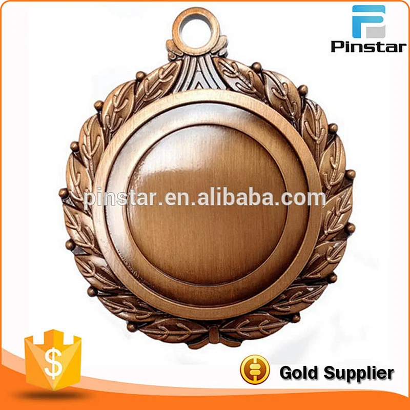 Die Casting Metal Antique Copper Blank Cheap Sports Medals