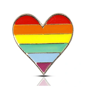 LGBT Rainbow Pride Enamel Pin Badge