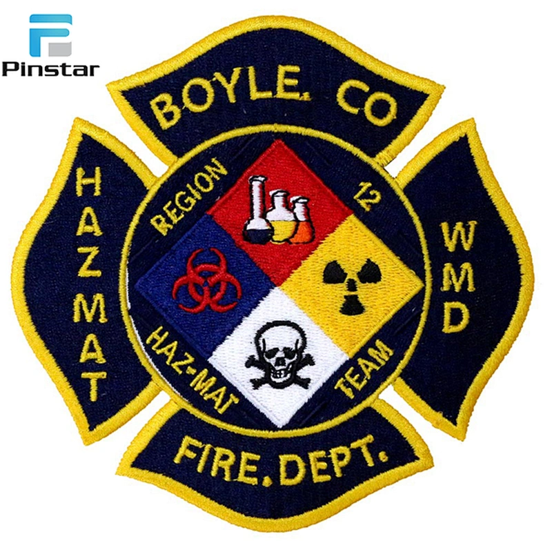 China embroidery patch factory custom sew on patch